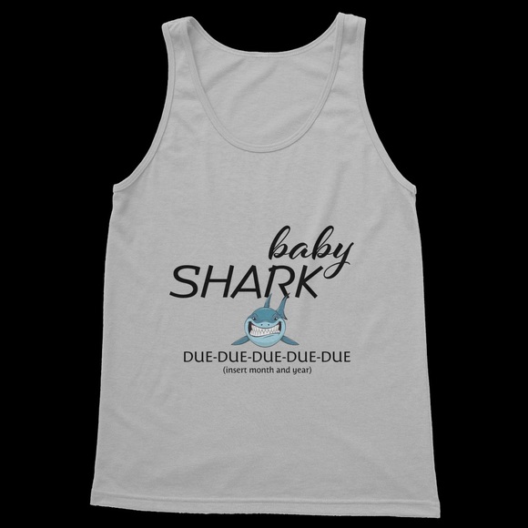 Baby Shark Classic Unisex Tank Top - Picture 2 of 5